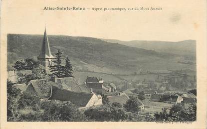 CPA FRANCE 21 "Alise Sainte Reine, aspect panoramique, vue du Mont Auxois"
