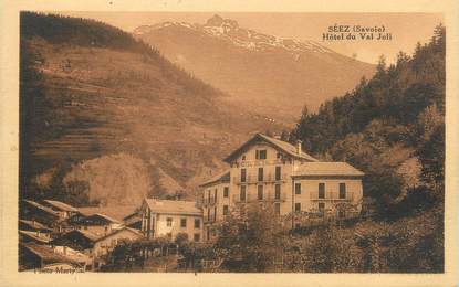 CPA FRANCE 73 " Seez, Hôtel du Val Joli"