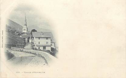 CPA FRANCE 73 " Hauteluce, Le village"