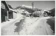 CARTE PHOTO FRANCE 73 " Beaufort sur Doron sous la neige"
