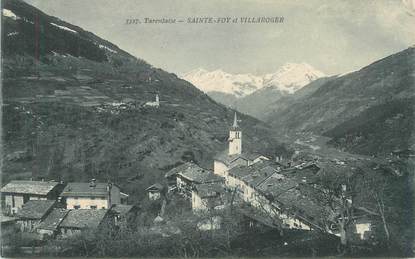 CPA FRANCE 73 " Ste Foy, Villaroger"