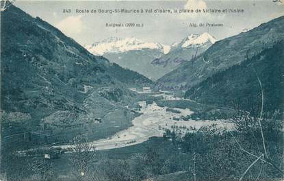 CPA FRANCE 73 " Ste Foy, Route de Bourg St Maurice à Val d'Isère"