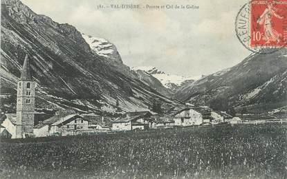 CPA FRANCE 73 " Val d'Isère, Pointe et Col de la Galise"