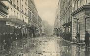 75 Pari CPA FRANCE 75 "Les inondations de Paris, 1910, Rue Saint Domonique"