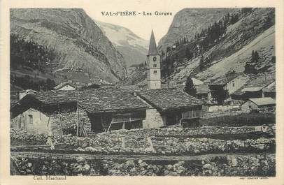 CPA FRANCE 73 " Val d'Isère, Les Gorges"