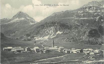 CPA FRANCE 73 " Val d'Isère , Le Rocher du Charvet"