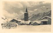 73 Savoie CPSM FRANCE 73 " Val d'Isère, Le clocher , le Signal de l'Iseran"
