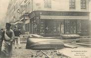 75 Pari CPA FRANCE 75 "Les inondations de Paris, 1910, Bateaux Berthon"