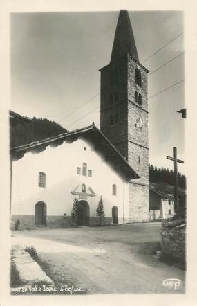 CPSM FRANCE 73 " Val d'Isère, L'église"