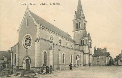 / CPA FRANCE 37 "Monts, l'église"