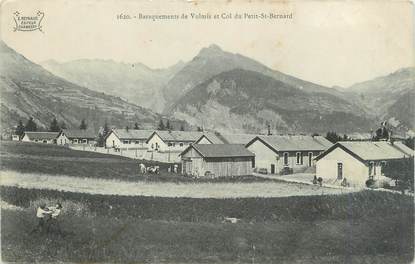 CPA FRANCE 73 " Vulmis, Les baraquements et le Col du Petit St Bernard"