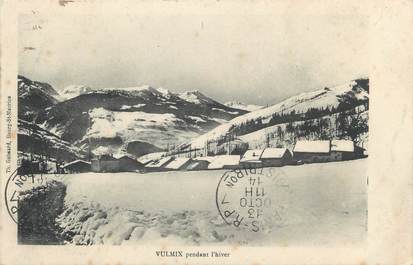 CPA FRANCE 73 " Vulmis sous la neige"