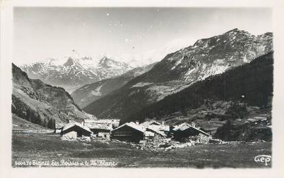 CPSM FRANCE 73 " Tignes, Les Boisses et le Mont Blanc"