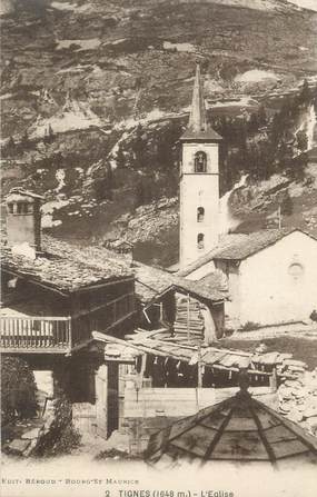 CPA FRANCE 73 " Tignes, L'église"