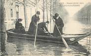 75 Pari CPA FRANCE 75008  "Les inondations de Paris, 1910, l'avenue Montaigne"