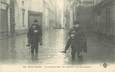CPA FRANCE 75 "Paris, inondations de 1910, rue Seguier"