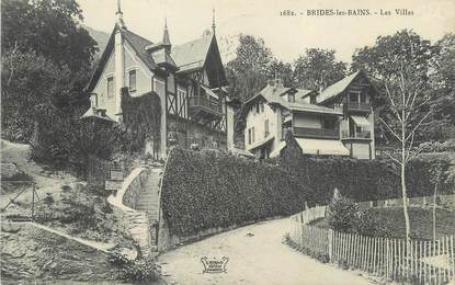 CPA FRANCE 73 " Brides les Bains, Les villas"