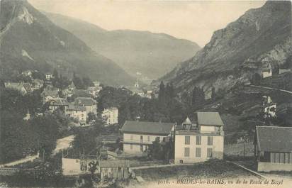 CPA FRANCE 73 " Brides les Bains, Vu de la Route de Bozel"