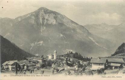 CPA FRANCE 73 " Champagny le Bas, La Dent du Villard"