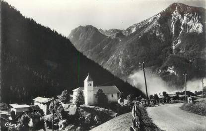 CPSM FRANCE 73 " Champagny le Bas, Quartier de l'église"