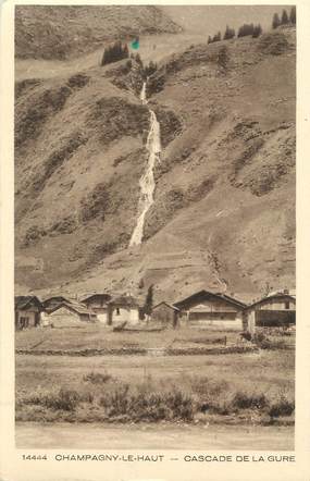 CPA FRANCE 73 " Champagny le Haut, Cascade de la Grue"