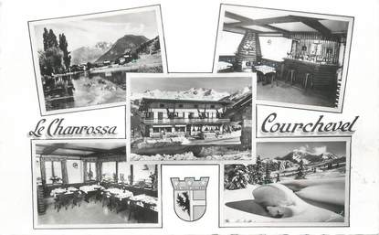 CPSM FRANCE 73 " Courchevel, Vues du Chanrossa"