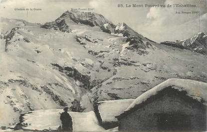 CPA FRANCE 73 " Le Mont Pourri vu de l'Echaillon"