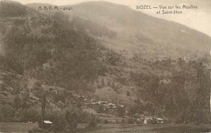 CPA FRANCE 73 "Bozel, Vue sur les Moulins et St Bon"