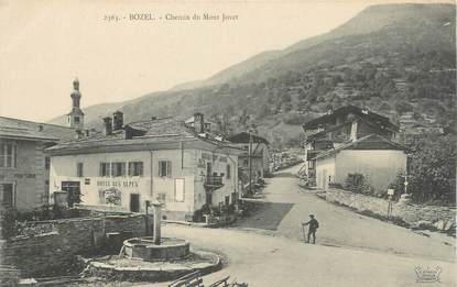 CPA FRANCE 73 "Bozel, Chemin du Mont Jovet"