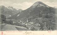 73 Savoie CPA FRANCE 73 "Bozel, Vue générale et Glacier de la Vanoise"