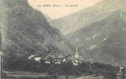 CPA FRANCE 73 "Bozel, Vue générale"