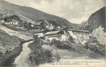 CPA FRANCE 73 "St Germain, Chemin du Petit St Bernard"