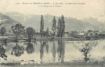 CPA FRANCE 73 "Environs de Brides les Bains, Le Lac Bleu et le Mont Jovet"