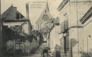 37 Indre Et Loire / CPA FRANCE 37 "Saint Christophe, rue de l'église"