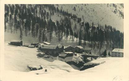 CARTE PHOTO FRANCE 73 "Le Fornet sous la neige"