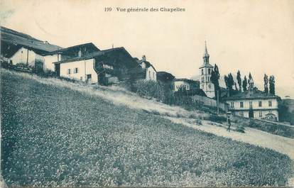 CPA FRANCE 73 " Les Chapelles, Vue générale"