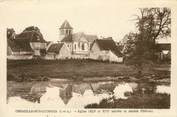 37 Indre Et Loire / CPA FRANCE 37 "Chemillé sur Indrois, église et ancien château"