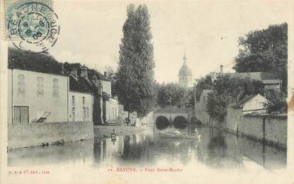 CPA FRANCE 21 "Beaune, Pont Saint Martin"