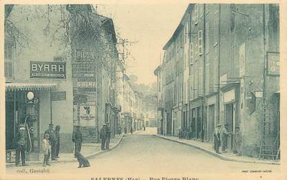 CPA FRANCE 83 " Salernes, Rue Pierre Blanc"