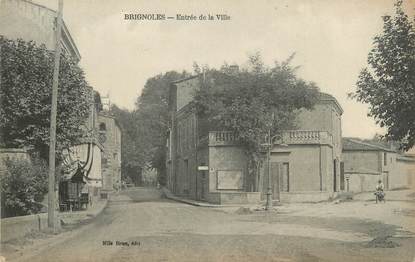 CPA FRANCE 83 " Brignoles, Entrée de la ville"