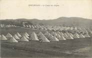 83 Var CPA FRANCE 83 " Brignoles, Le camp des Alpins" / CHASSEURS ALPINS