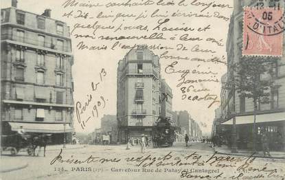 CPA FRANCE 75 " Paris 13ème, Carrefour Rue de Patay et Cantagrel"