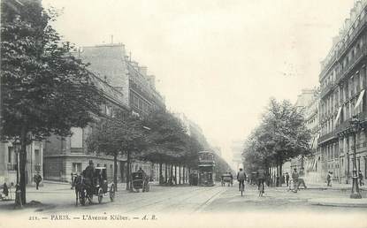 CPA FRANCE 75 " Paris 16ème, L'Avenue Kléber"