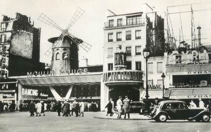 CPSM FRANCE 75 " Paris 18ème, Le Moulin Rouge"