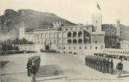 France CPA MONACO " Monaco, Revue devant le Palais le jour de la Fête du Prince"