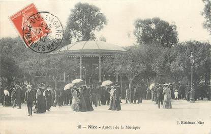 CPA FRANCE 06 " Nice, Le kiosque à musique"