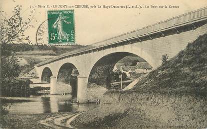 / CPA FRANCE 37 "Leugny sur Creuse"