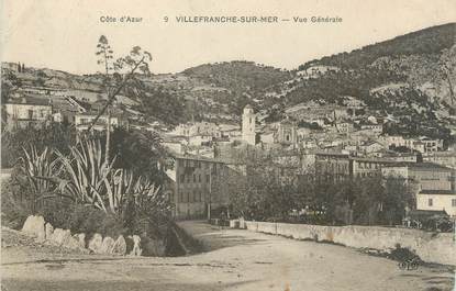 CPA FRANCE 06 " Villefranche sur Mer, Vue générale"