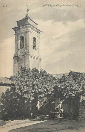 CPA FRANCE 06 " Cagnes sur Mer, La Chapelle Notre Dame"