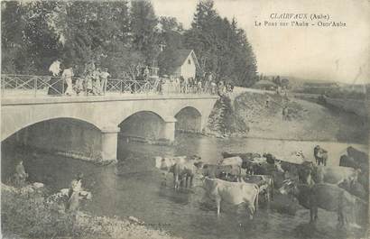 CPA FRANCE 10 " Clairvaux, Le Pont sur l'Aube"